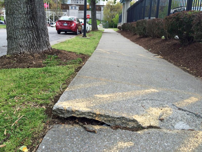 Uneven Pavement Repair