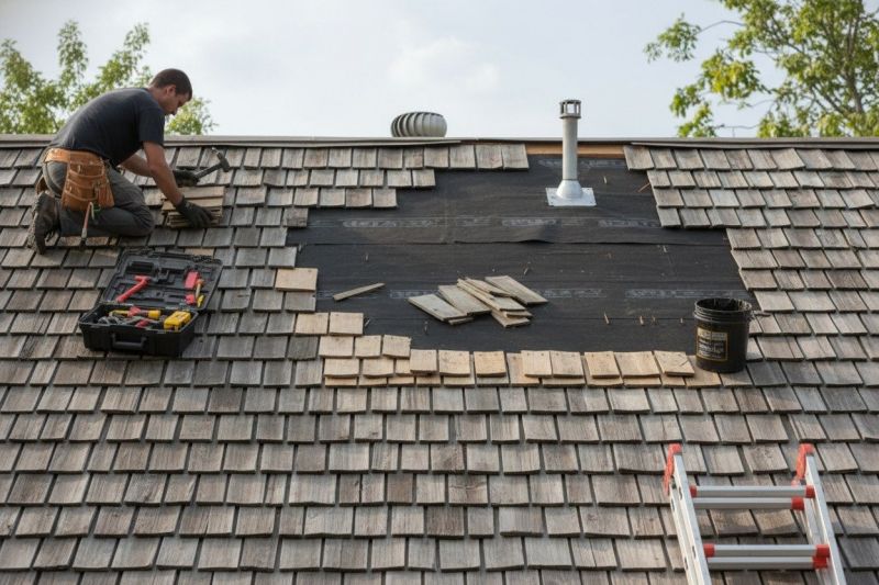 Local Wood Shake Roof Replacement in Westfield, MA