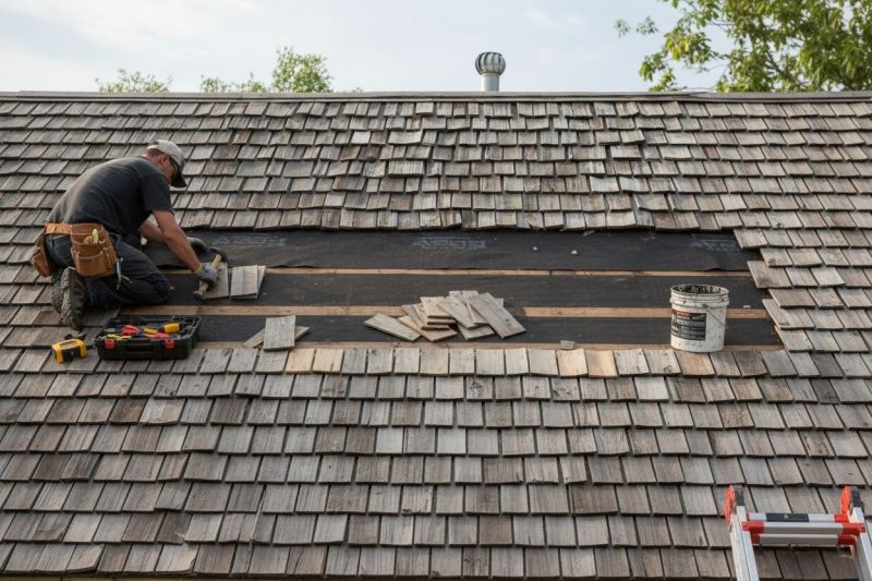 Local Wood Shake Roof Replacement in Westport, MA