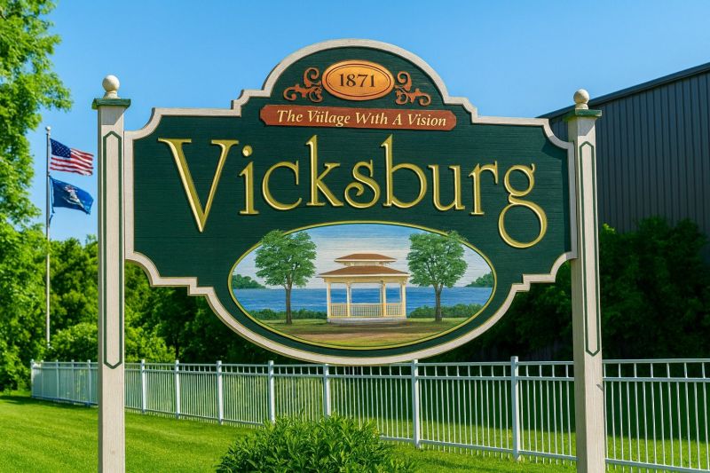 Aluminum Fence Installation in Vicksburg, MI