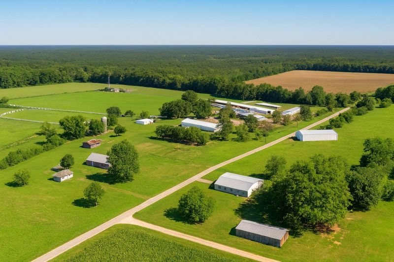 Local Building Raising in Harvest, AL