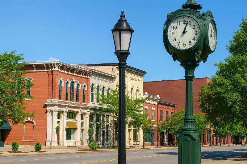 Local Building Raising in Chardon, OH
