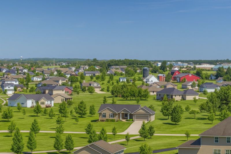 Local Building Raising in North Liberty, IA