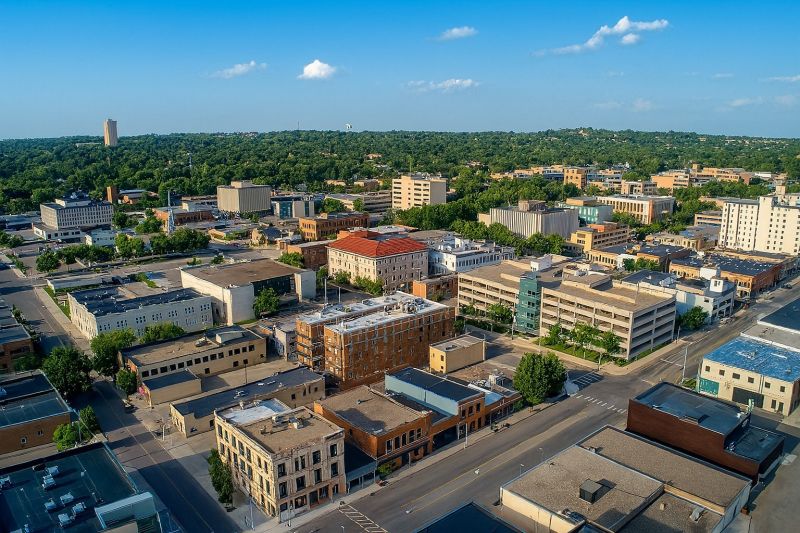 Local Building Raising in West Fargo, ND