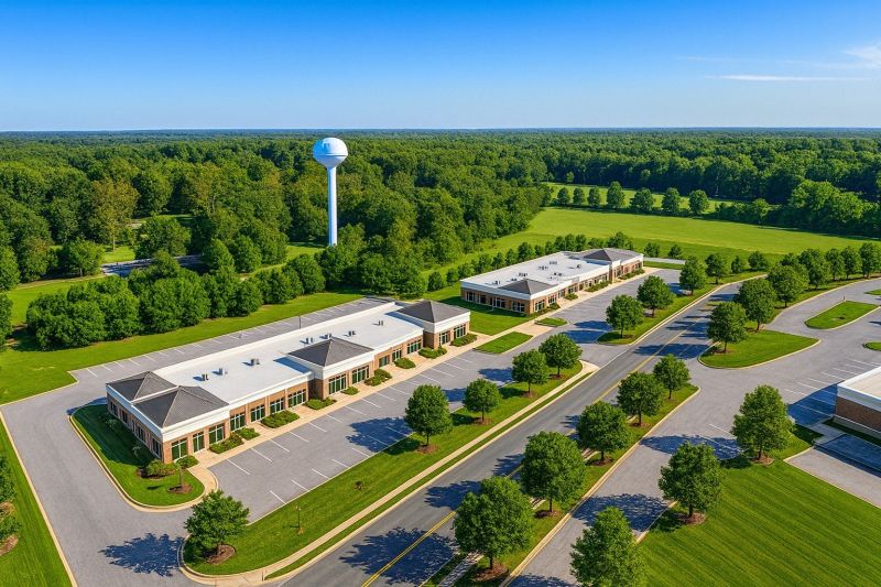 Local Building Raising in Dunkirk, MD