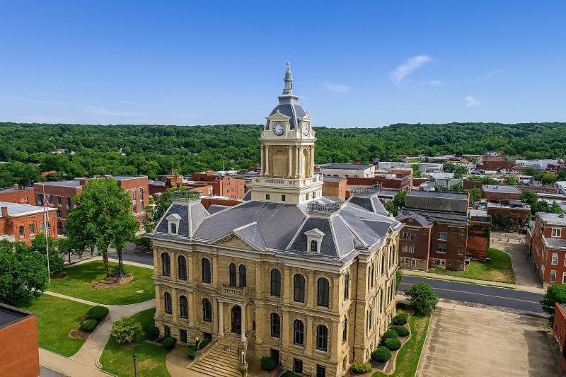 Local House Raising in Cambridge, OH
