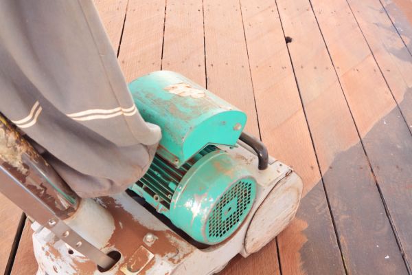 Outdoor Deck Sanding Service
