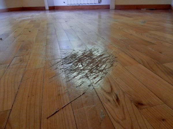 Wood Floor Scratch Repair Service
