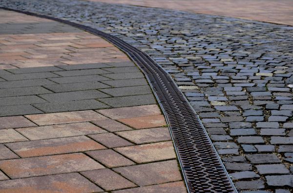 Driveway Trench Drain Install
