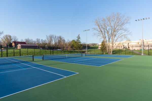 Tennis Court Cleaning